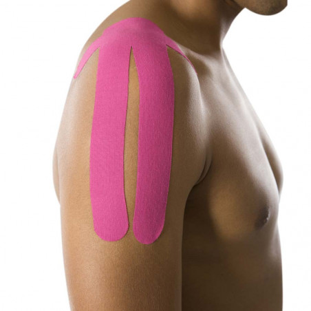  Rouleau Rose Bande de Taping Tape Strapping Sport Kinésiologique