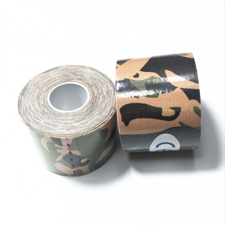  Rouleau Camouflage Kaki Bande de Taping Tape Strapping Sport Kinésiologique