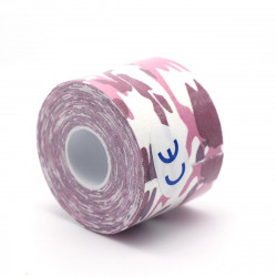  Rouleau Camouflage Rose Bande de Taping Tape Strapping Sport Kinésiologique