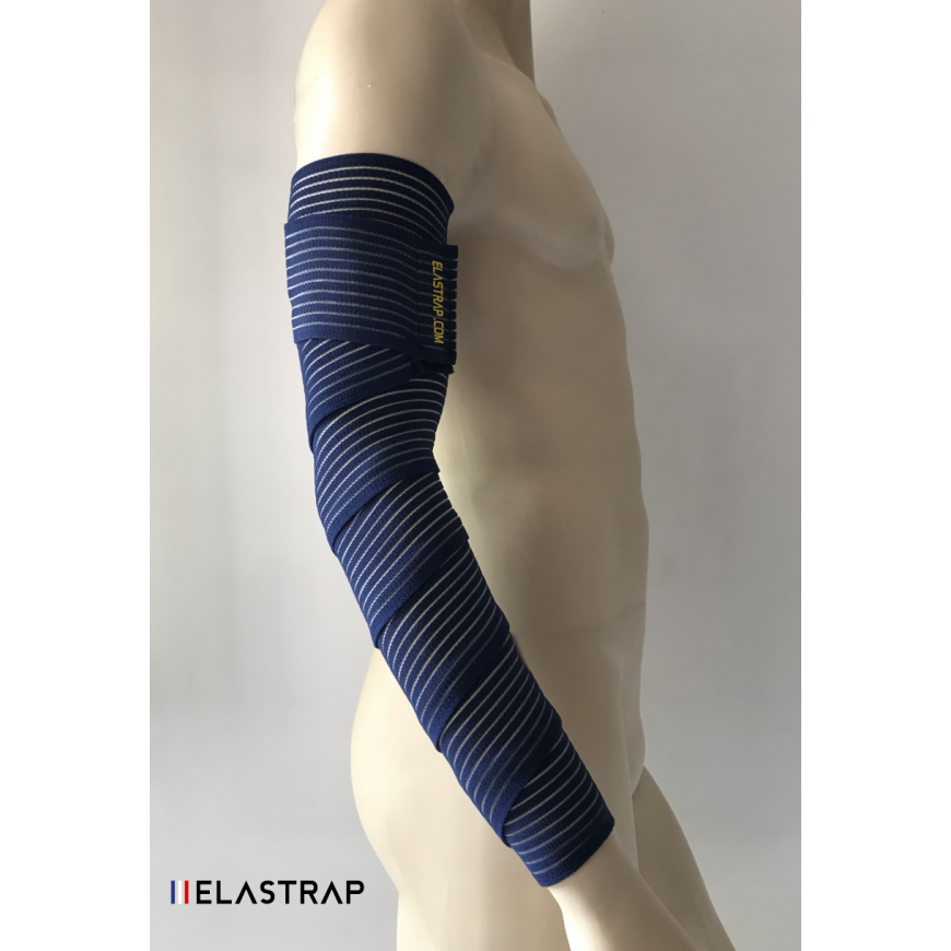 Long manchon de compression élastique bras